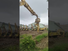 Excavator Hydraulic Pile Hammer Vibro Hammer untuk SY215 330CL 330BL SH300 Attachment