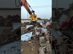 Grapple Batu Hidraulik / Baja Bekas